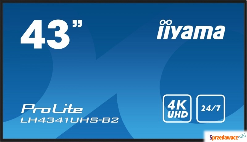 IIYAMA Monitor ProLite LH4341UHS-B2 42.5 cala... - Monitory LCD i LED - Legnica