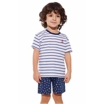 Piżama chłopięca Cornette Young Boy 802/111 Marine 134-164