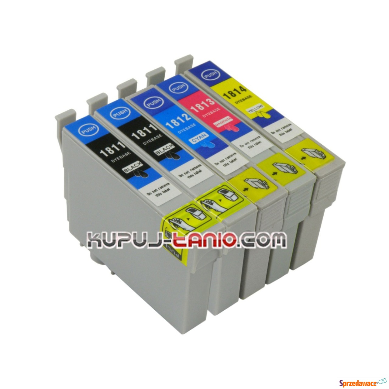 T1815 = 18XL Epson tusze (5 szt.,...