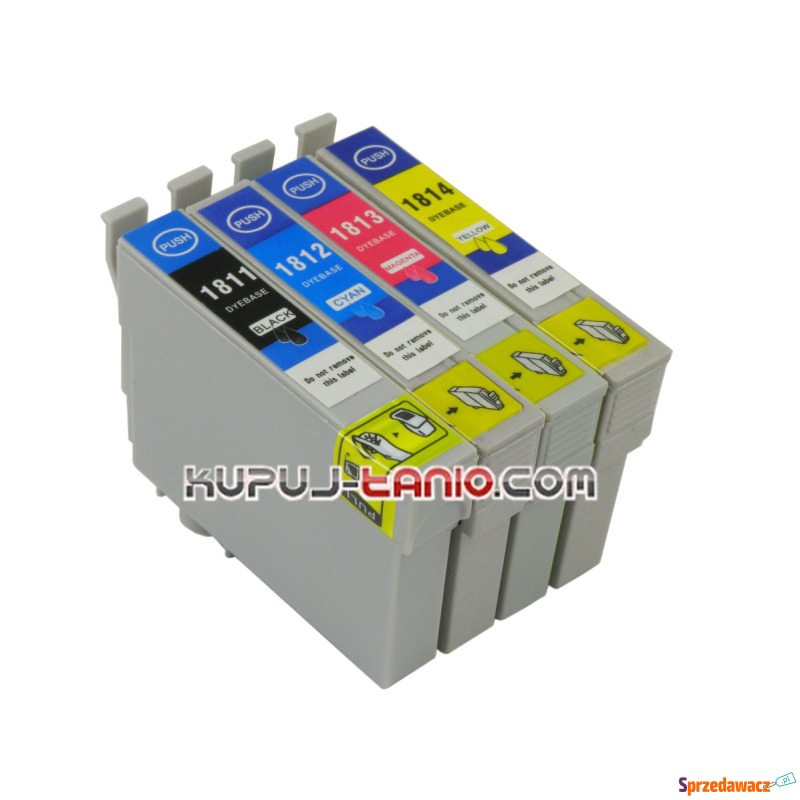 T1815 = 18XL Epson tusze (4 szt.,...