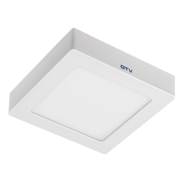 Oprawa plafon LED GTV Matis Plus LD-MAN24W-NBP 24W,2000lm,AC220-240V, 50/60Hz, 120°, 4000K, natynkow