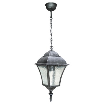 Lampa wisząca zewnętrzna Rabalux Toscana 1x60W E27 IP43 antyczne srebro 8399