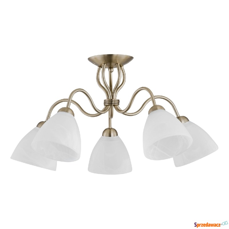 Lampa wisząca Alfa Adel 19175.63 Patin zwis 5x60W... - Lampy wiszące, żyrandole - Jelenia Góra