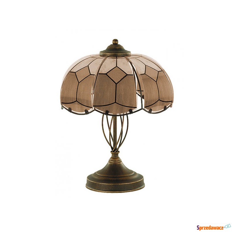 Lampa stołowa Alfa Witraż 10658 oprawa 2x40W E14... - Lampy stołowe - Opole