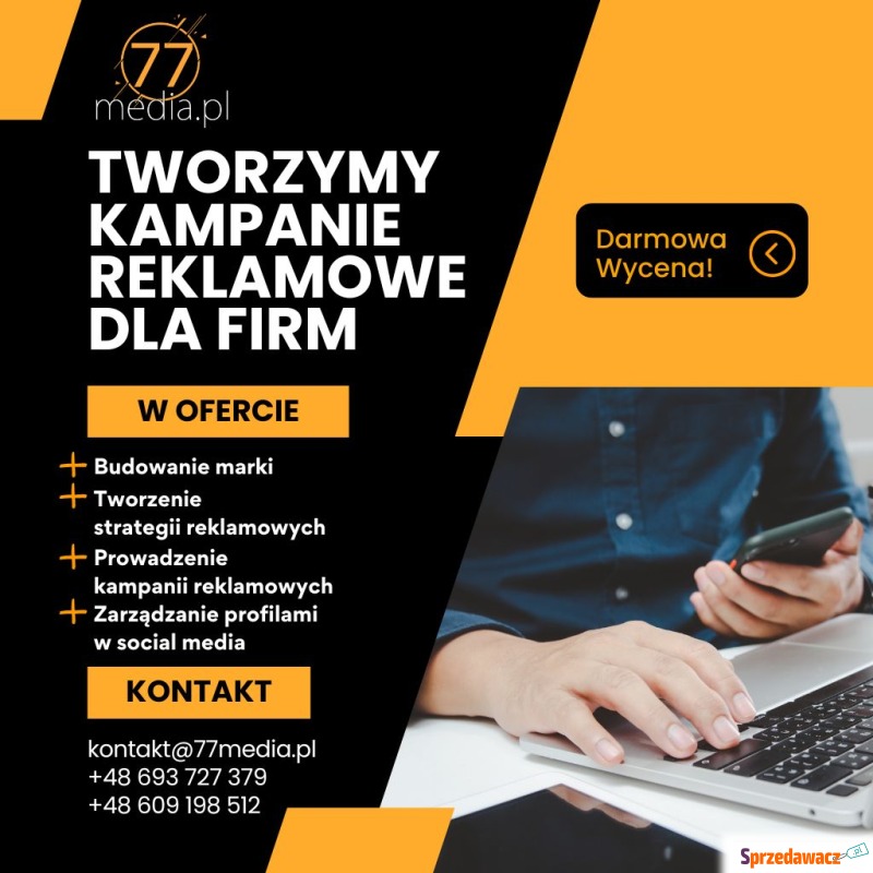 Kompleksowa oferta marketingowa dla firm - Ws... - Reklama, marketing - Wrocław