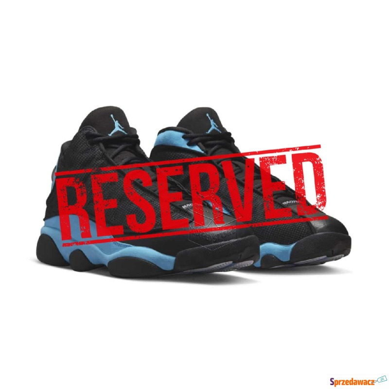 Nike Air Jordan 13 Black & University Blue /... - Buty sportowe miejskie... - Gliwice