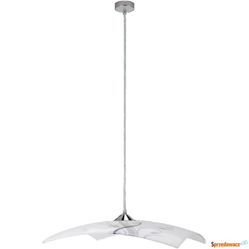 Lampa wisząca zwis Rabalux Elina1x60W E27 biała... - Lampy wiszące, żyrandole - Włocławek