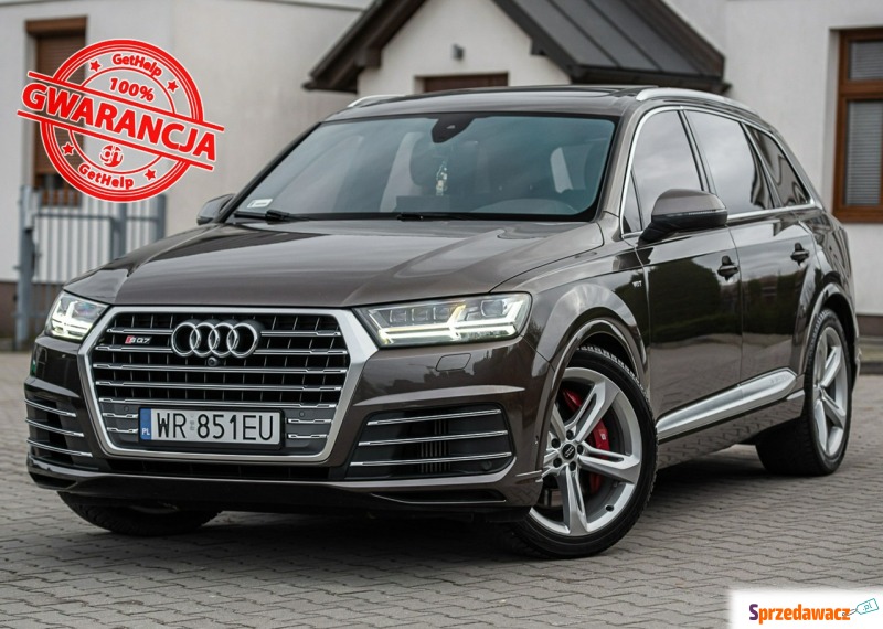 Audi SQ7 - Salon PL ! Full Opcja ! Serwisowana... - Samochody osobowe - Zwoleń