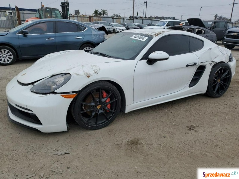 Porsche Cayman  Coupe/Sportowy 2019,  2.5 benzyna - Na sprzedaż za 111 684 zł - Katowice