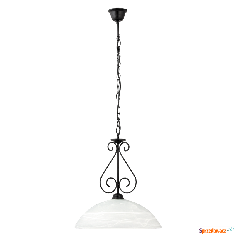 Lampa wisząca Rabalux Athen 1x60W E27 czarny mat... - Lampy wiszące, żyrandole - Piła