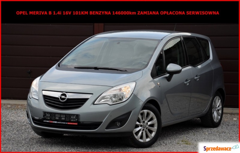 Opel Meriva  Minivan/Van 2012,  1.4 benzyna - Na sprzedaż za 24 900 zł - Zamość