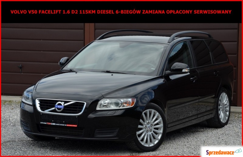 Volvo V50  Kombi 2011,  1.6 diesel - Na sprzedaż za 22 900 zł - Zamość