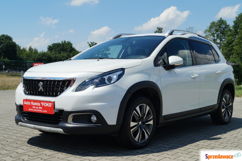 Peugeot 2008  SUV 2017,  1.2 benzyna - Na sprzedaż za 53 900 zł - Goczałkowice-Zdrój