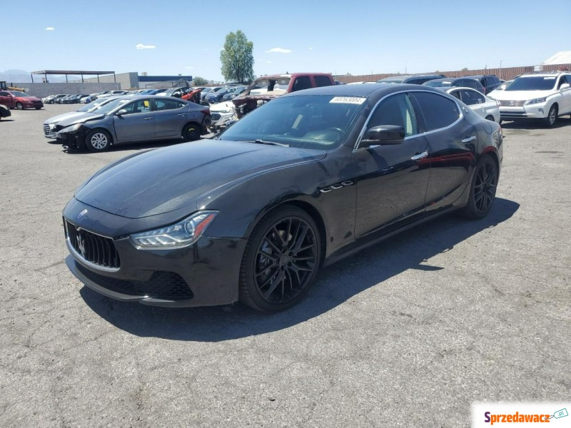 Maserati Ghibli  Sedan/Limuzyna 2015,  3.0 benzyna - Na sprzedaż za 51 045 zł - Katowice