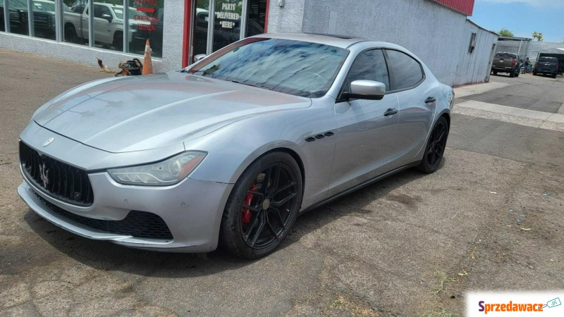 Maserati Ghibli  Sedan/Limuzyna 2014,  3.0 benzyna - Na sprzedaż za 58 425 zł - Katowice