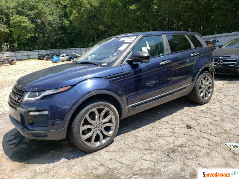 Rover Range Rover Evoque  SUV 2016,  2.0 benzyna - Na sprzedaż za 39 114 zł - Katowice