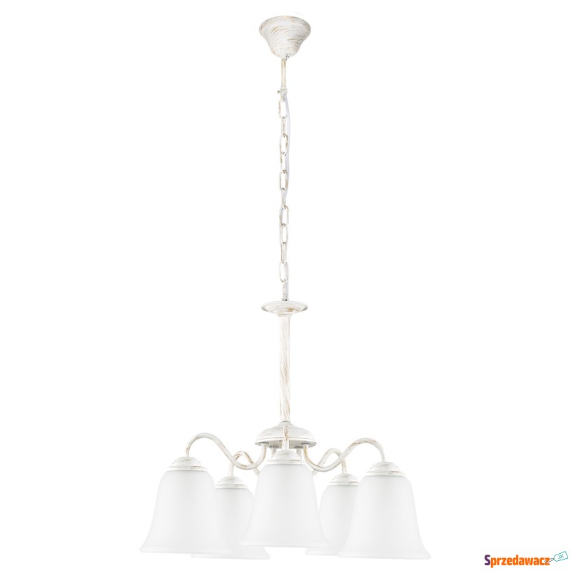 Lampa wisząca Rabalux Fabiola 7261 5x40W E27 biała - Lampy wiszące, żyrandole - Konin