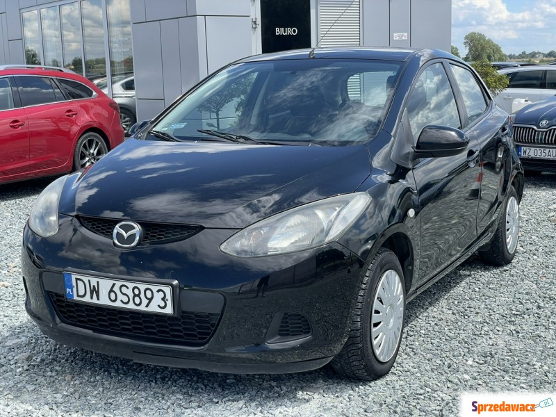 Mazda 2 - 1.4 Diesel, 68KM 2011, klimatyzacja - Samochody osobowe - Wojkowice