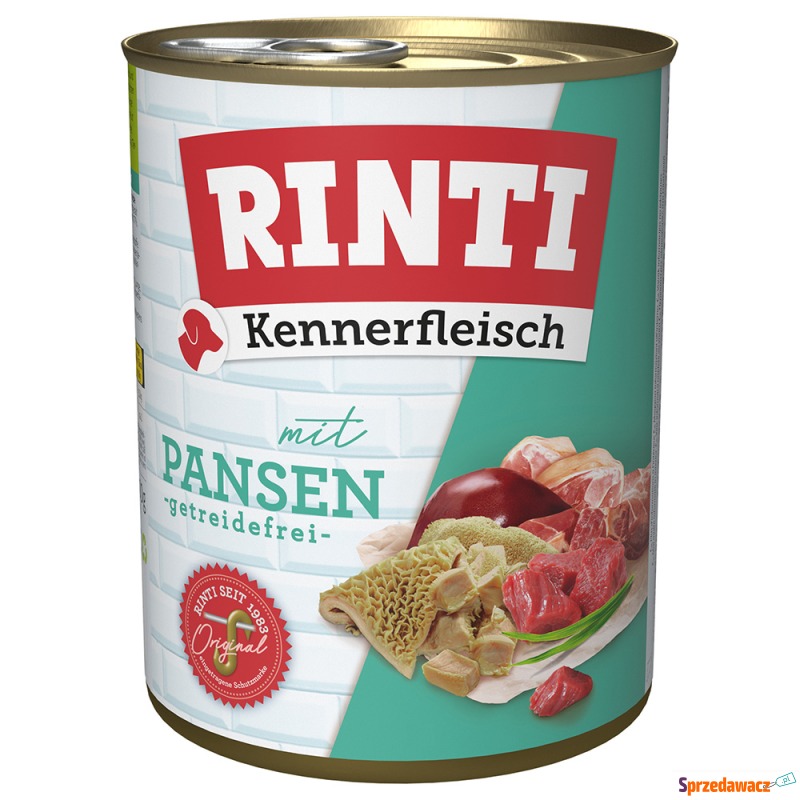 Megapakiet RINTI Kennerfleisch, 24 x 800 g - Żwacze - Karmy dla psów - Tarnów