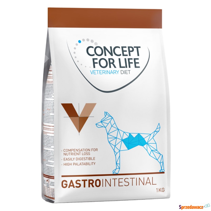 Concept for Life Veterinary Diet Gastro Intestinal... - Karmy dla psów - Grudziądz