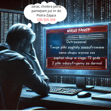 Pomoc w Zwalczaniu Ransomware Faust - Specjalista IT Piotr Zając