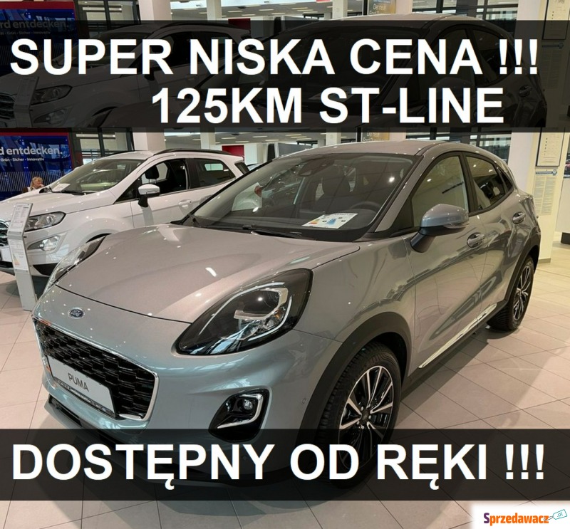 Ford Puma  SUV 2023,  1.0 benzyna - Na sprzedaż za 95 000 zł - Szczecinek