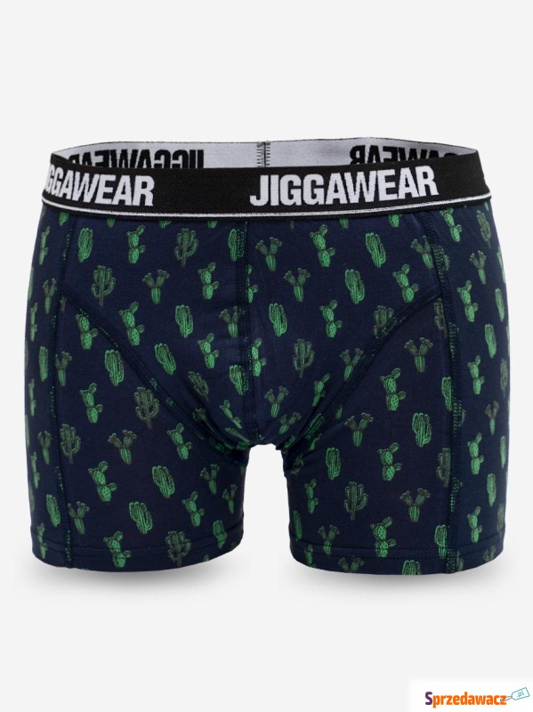 Bokserki Jigga Wear Cactus Granatowe - Slipy, bokserki męskie - Legnica