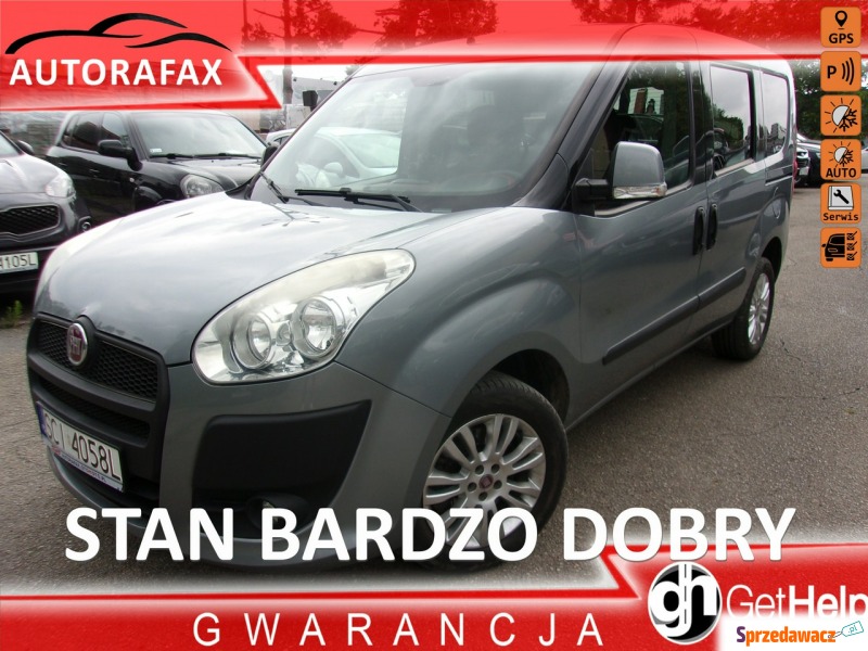 Fiat Doblo  Minivan/Van 2014,  1.4 benzyna - Na sprzedaż za 34 500 zł - Cieszyn