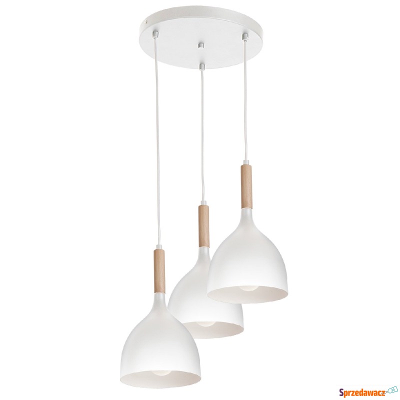 Luminex Noak wood 1195 lampa wisząca zwis 3x60W... - Lampy wiszące, żyrandole - Gorzów Wielkopolski