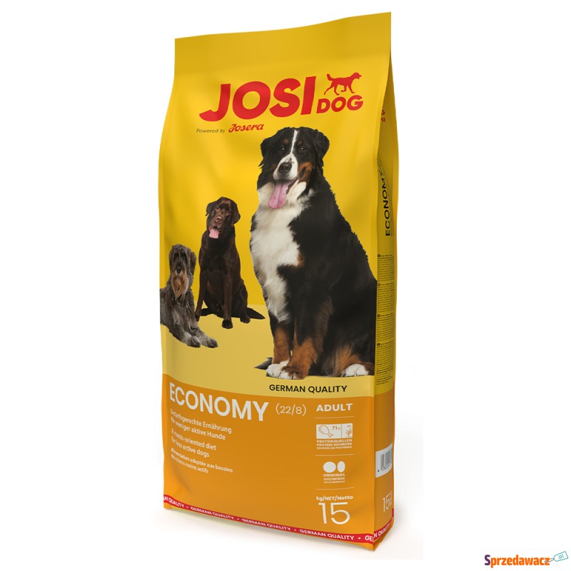 JosiDog Economy - 15 kg - Karmy dla psów - Radom