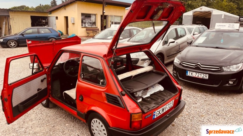 Fiat 126p Bis 700 cmm 1989r fajny stan, 1989r.,... - Samochody osobowe - Brzezie