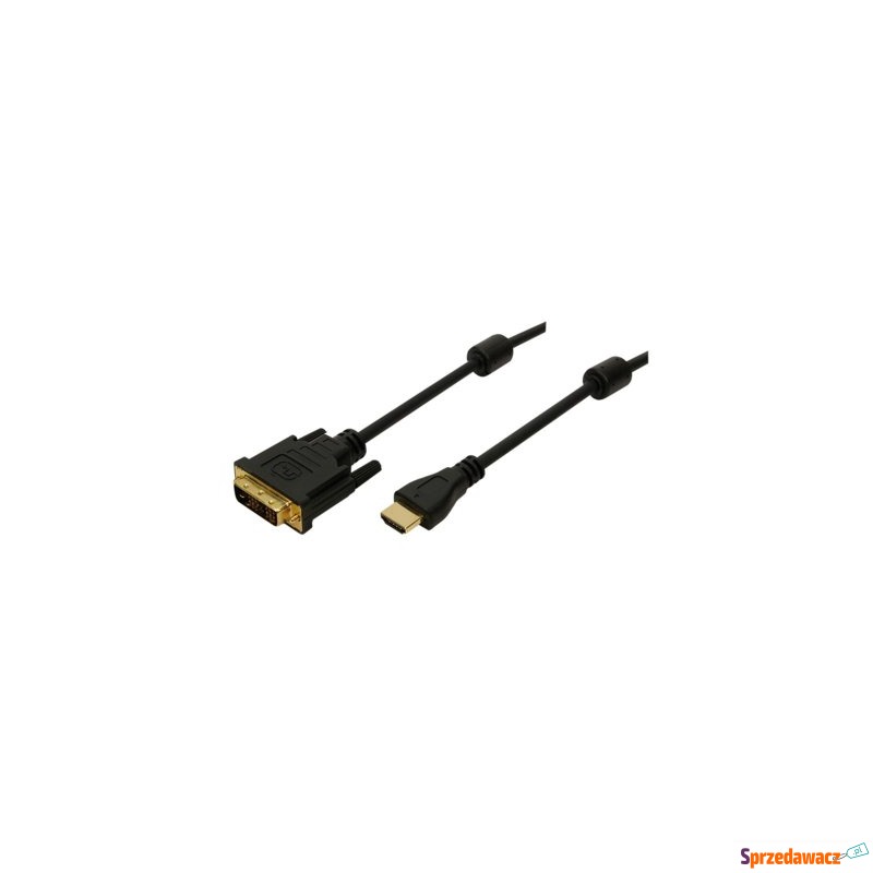 Kabel HDMI - DVI-D CH0004 LogiLink 2m - Kable video - Gliwice