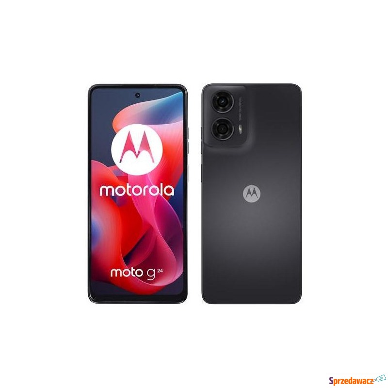 Smartfon Motorola Moto G24 8/128GB Dual SIM Grafitowy - Telefony komórkowe - Słupsk