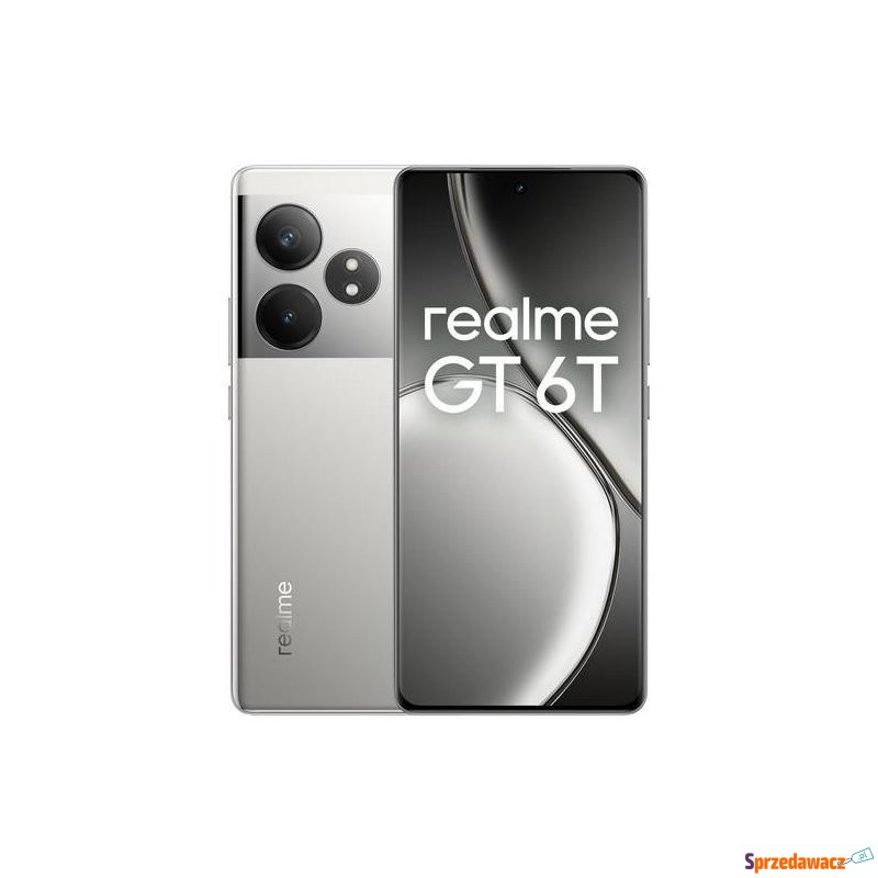 Smartfon realme GT 6T 8/256GB Fluid Silver - Telefony komórkowe - Kędzierzyn-Koźle