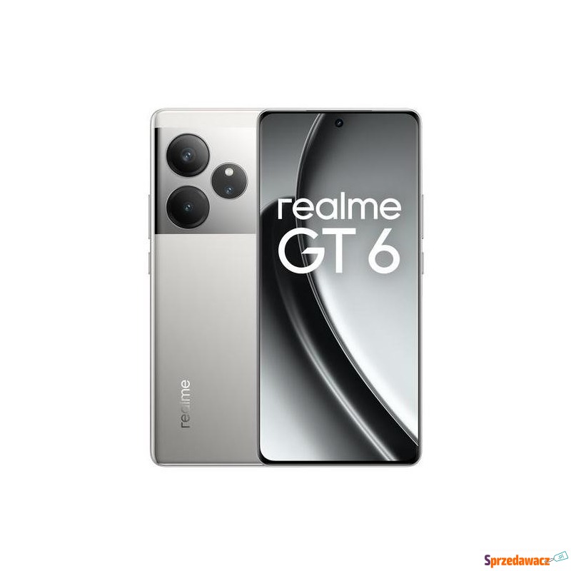Smartfon realme GT 6 16/512GB Fluid Silver - Telefony komórkowe - Konin