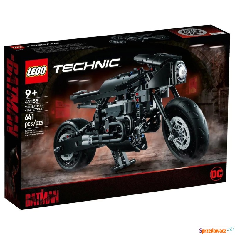 Klocki konstrukcyjne LEGO Technic 42155 Batman... - Klocki - Konin