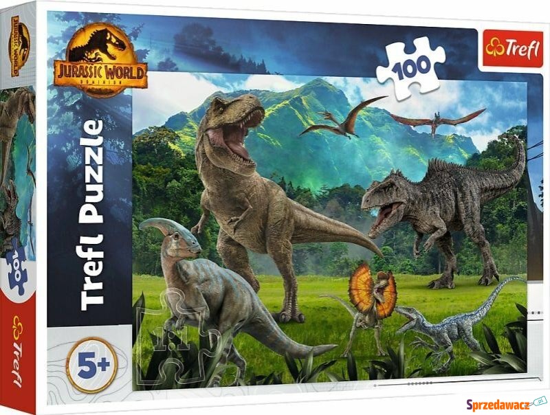 Puzzle Trefl Jurassic World Park Jurajski 100... - Puzzle - Konin