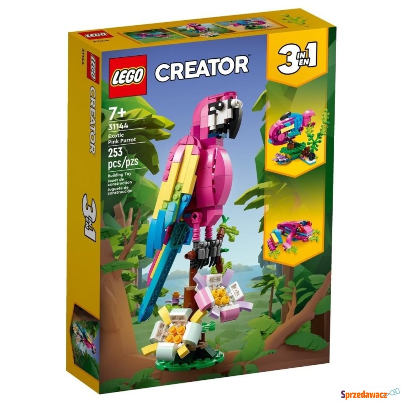 Klocki konstrukcyjne LEGO Creator 3w1 31144 E... - Klocki - Inowrocław