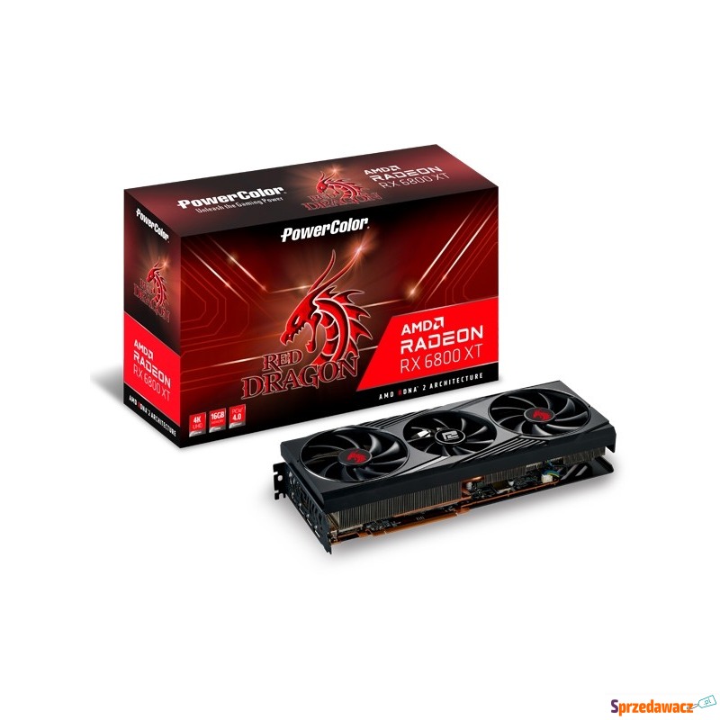 PowerColor Radeon RX 6800 XT Red Dragon 16GB - Karty graficzne - Poznań