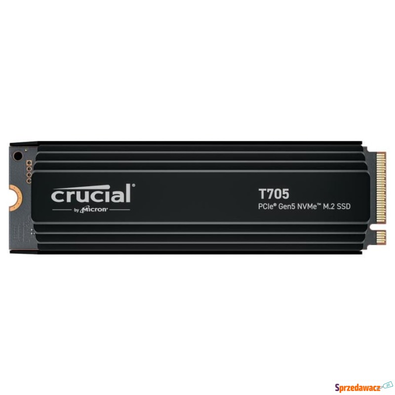 Crucial T705 M.2 PCI-e 5.0 NVMe 2TB heatsink - Dyski twarde - Szczecin