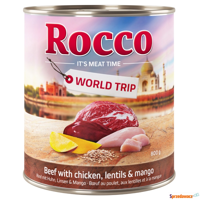Rocco Podróże "Indie" - 24 x 800 g - Karmy dla psów - Częstochowa