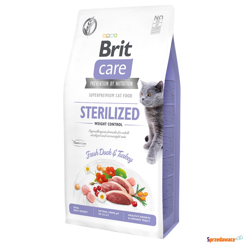 Brit Care Grain-Free Sterilized Weight Control... - Karmy dla kotów - Domaszowice