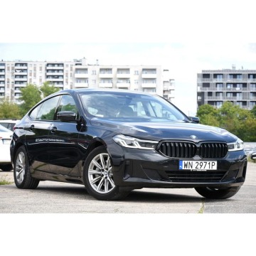 BMW SERIA 6 2021 prod. 6GT Salon PL*1-WŁ*Fv23%Serwis ASO*100% Bezwypadkowy*BowersWilkins
