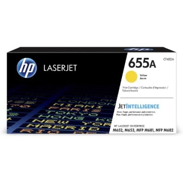 HP oryginalny toner CF452A, yellow, 10500s, 655A, HP Color LaserJet Enterprise M652dn,M652n,M653dh,M