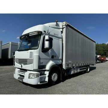 Renault Premium 380 DXi Euro 5 Firana 19 Palet Dach Zsuwany 18ton DMC - Nowe Ogumienie Zadbany Super