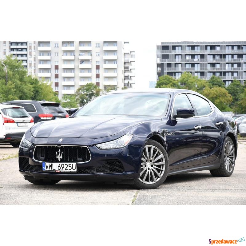 Maserati Ghibli  Sedan/Limuzyna 2014,  3.0 benzyna - Na sprzedaż za 119 999 zł - Warszawa