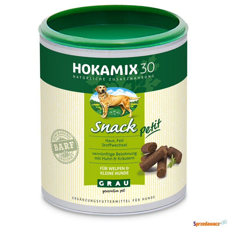 GRAU HOKAMIX 30 Snack Petit - 2 x 400 g - Akcesoria dla psów - Końskie
