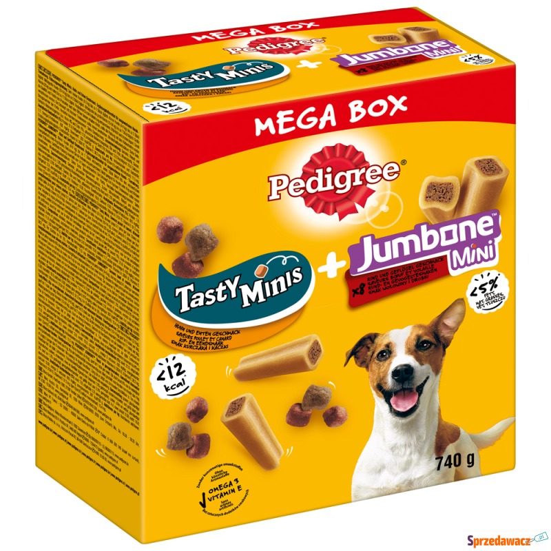 Pedigree Tasty Minis & Jumbone Mini - 740 g - Przysmaki dla psów - Mysłowice