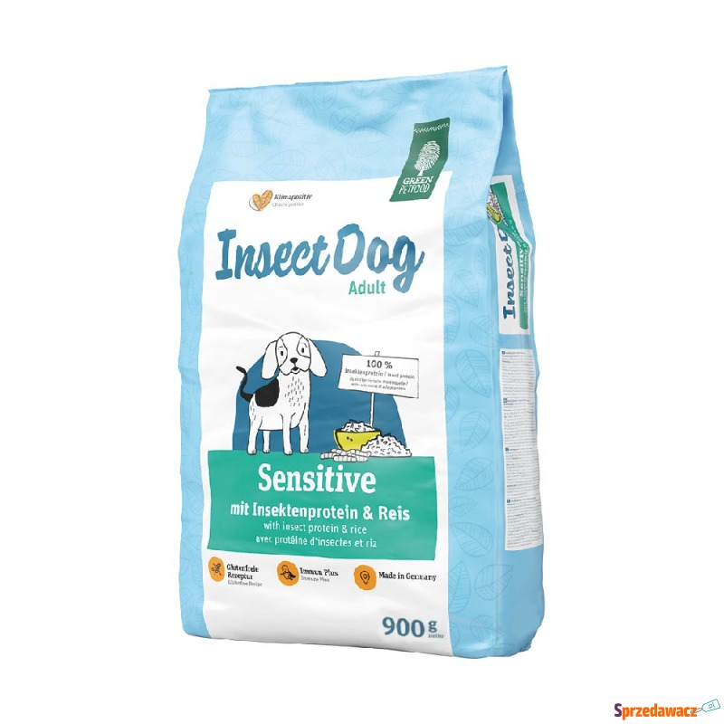 Green Petfood InsectDog sensitive - 900 g - Karmy dla psów - Legnica