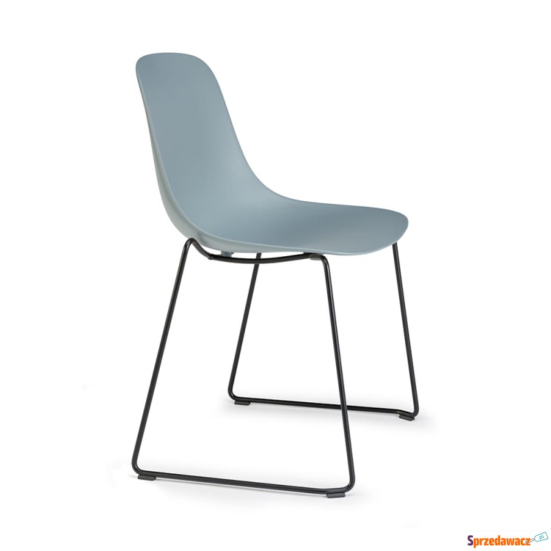 Krzesło Pure Loop Mono Sled, powder blue sied... - Krzesła kuchenne - Wodzisław Śląski